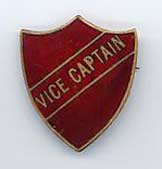 School vice-captain's badge 1955